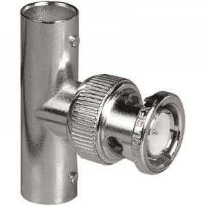 ADAPTADOR BNC 50 OHM JACK-PLUG-JACK TEE 031-208-RFX AMPHENOL
