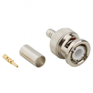 31-326-RG223 CONECTOR BNC 50 OHM PLUG RG-223 AMPHENOL