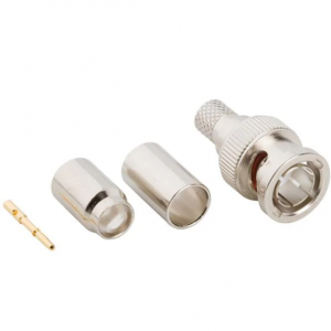 CONECTOR BNC 75 OHM PLUG RG-6 31-70000-RG6 AMPHENOL