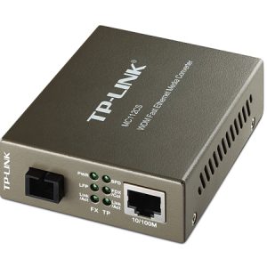 CONVERTIDOR MEDIO 10/100 SM SC TX 1310NM RX 1550NM 15KM WDM MC112CS TP-LINK