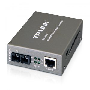 CONVERTIDOR MEDIO 1000 SM SC 1310NM 15KM MC210CS TP-LINK