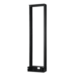 Telect - RACK 19” Seismic Network Bay, 17.75” Internal Mounting Width, Eia-U, Black SKU 142256-400003