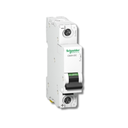 BREAKER 1X20 AMP DC PARA RIEL OMEGA – Schneider Electric (Ref. A9N61512)